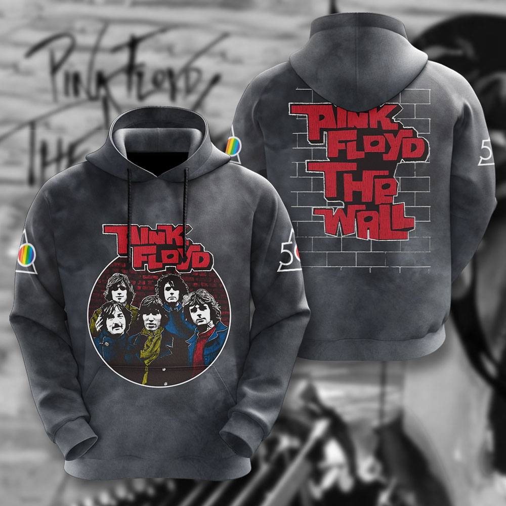 Pink Floyd The Wall Retro Hoodie  Classic Tour
