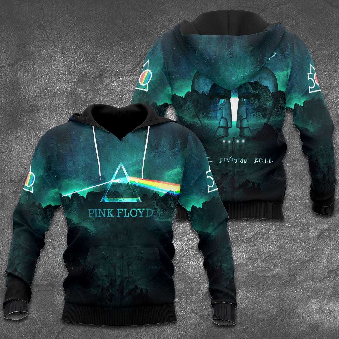 Pink Floyd Neon Wave Hoodie  Legacy Galaxy
