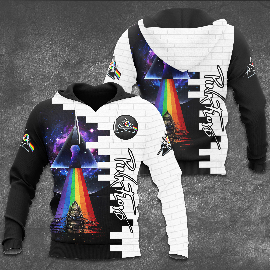 Pink Floyd Wall Remix Hoodie  Split Brick Version
