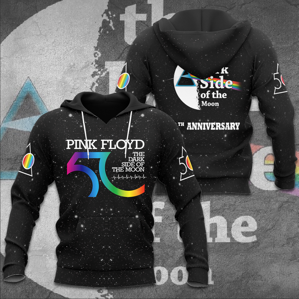 Pink Floyd 50 Years Legacy Hoodie  Anniversary