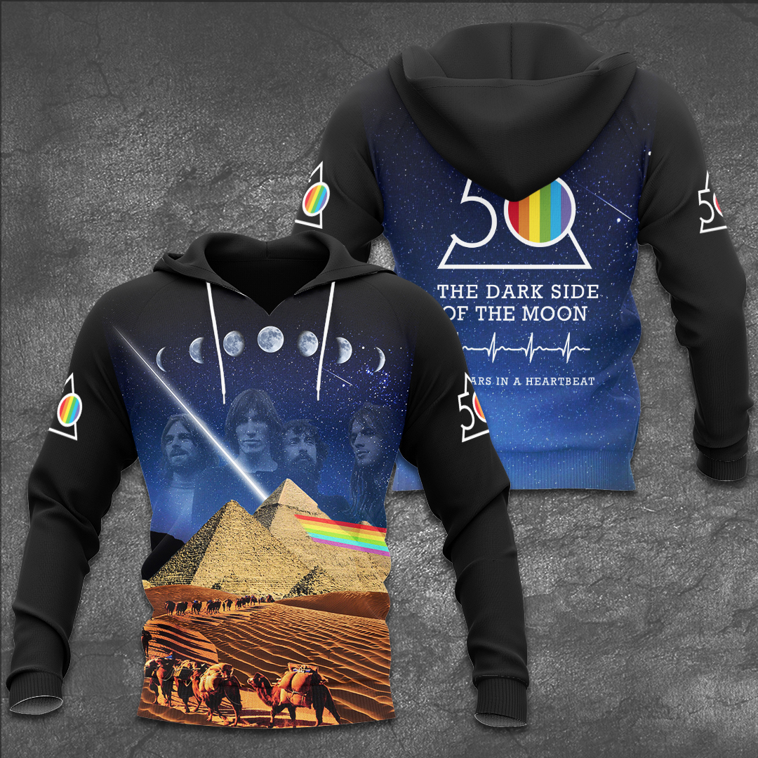 Pink Floyd Cosmic Pyramid Hoodie  The Dark Side Legacy