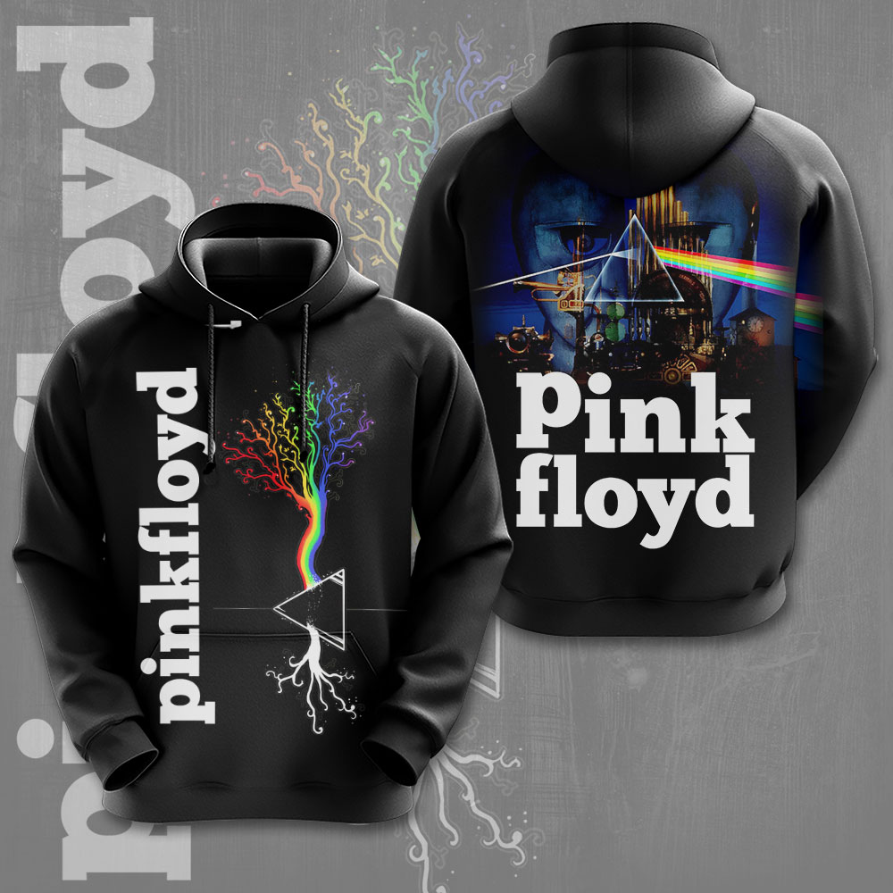 Pink Floyd Rainbow Tree Hoodie  Spectrum Legacy