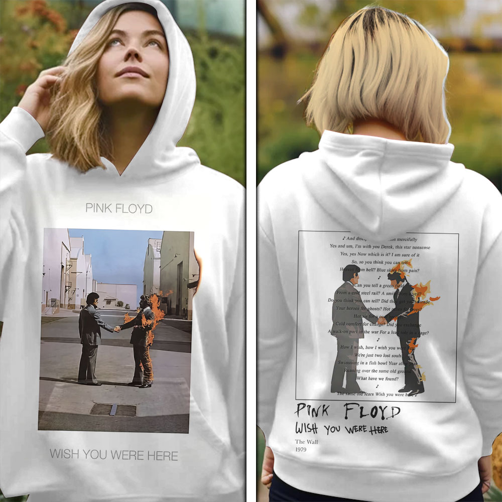 Pink Floyd Poster Arhoodie  Red Tour Graphic