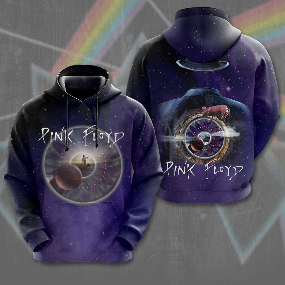 Pink Floyd Eye Of The Moon Hoodie  Space Legacy Print