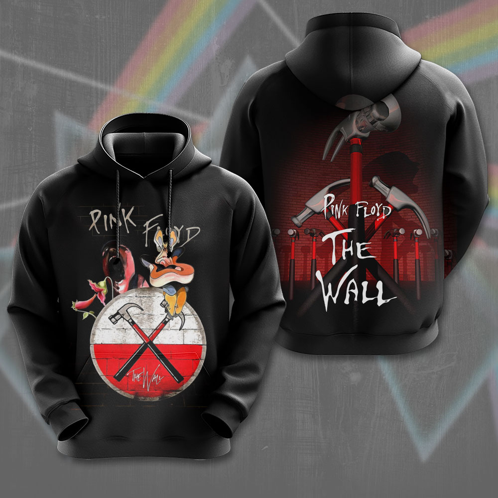 Pink Floyd Hammer Logo Hoodie  The Wall Legacy