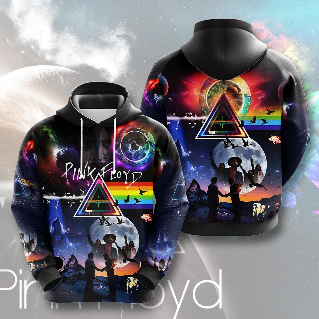 Pink Floyd Eclipse Vision Hoodie  Solar Wave