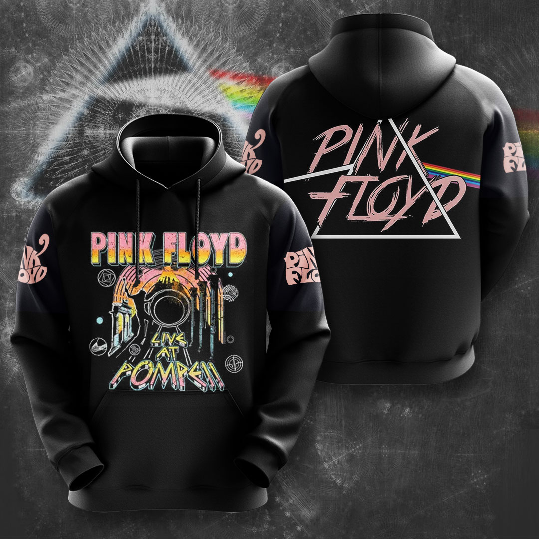 Pink Floyd Cosmic Graphic Hoodie  Galaxy Fusion
