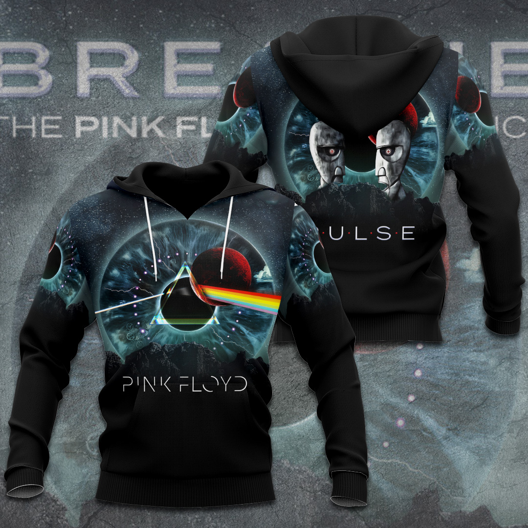 Pink Floyd Space Prism Hoodie  Breathe In The Air