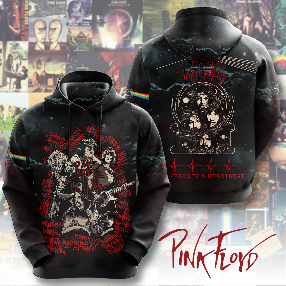 Pink Floyd Crimson Band Hoodie  Limited CollectorS
