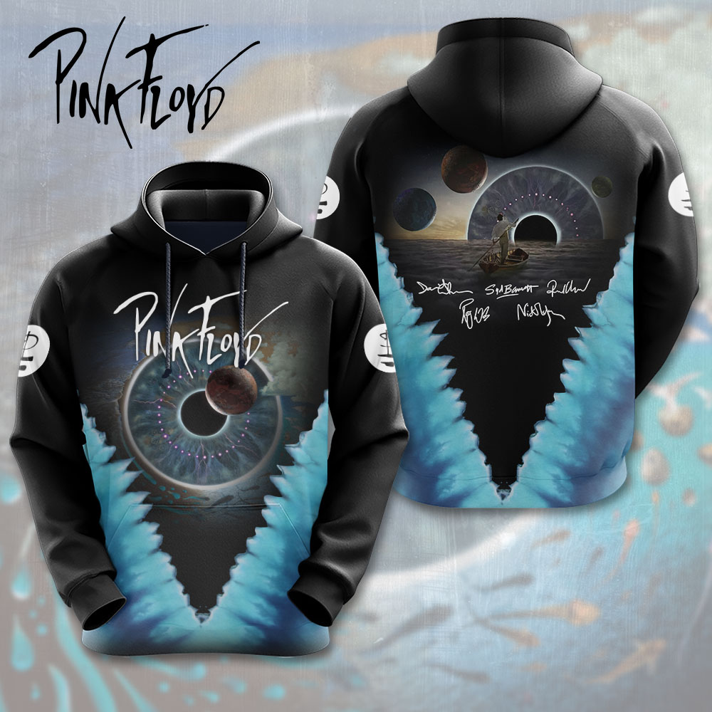 Pink Floyd Liquid Blue Hoodie