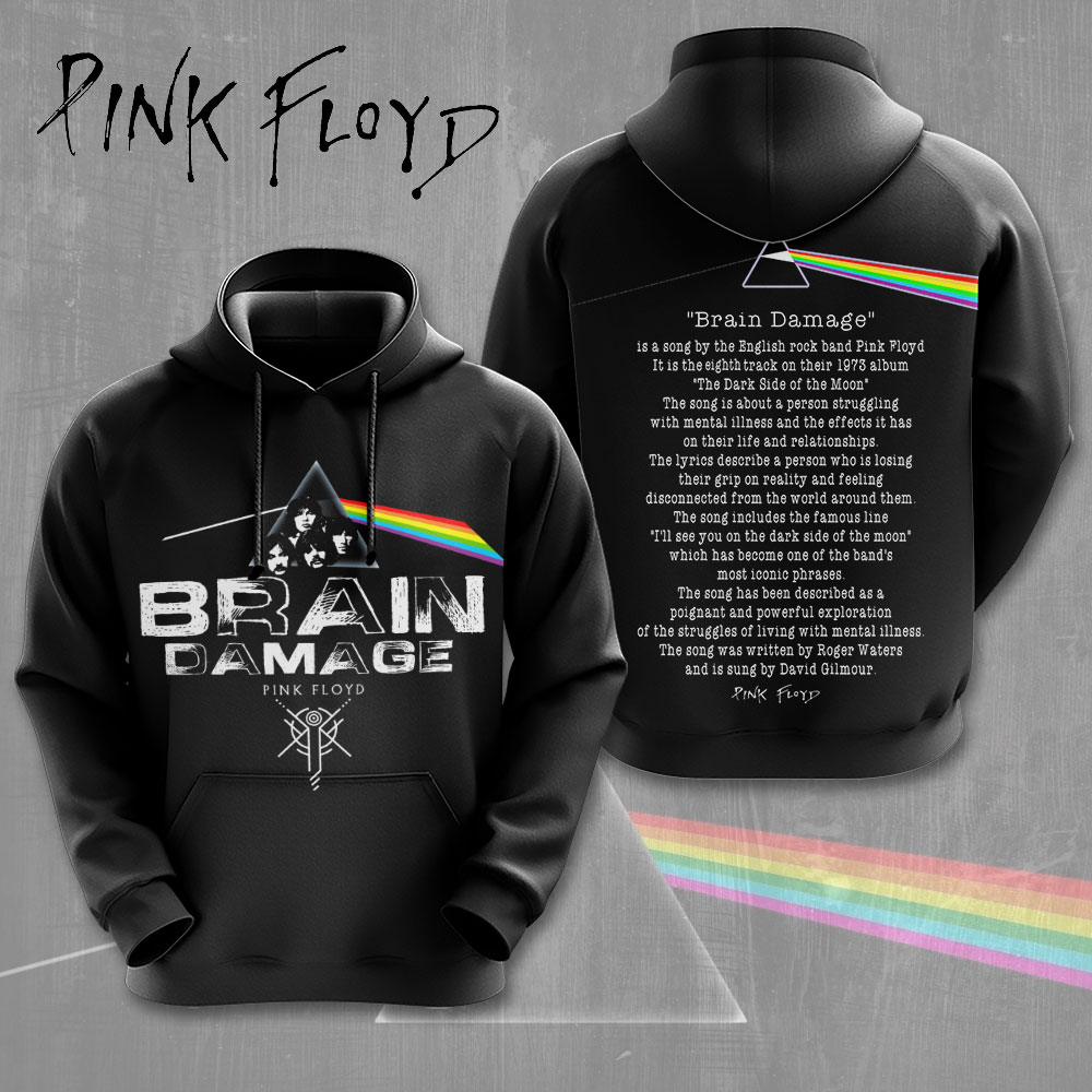 Pink Floyd Galaxy Tree Hoodie  Dark Sky Remix