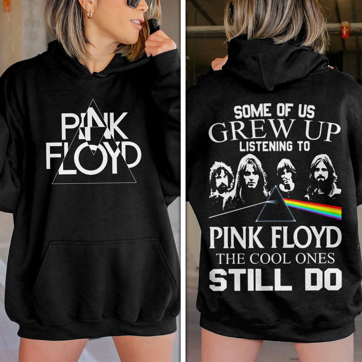 Pink Floyd 3D Hoodie Blackwomen
