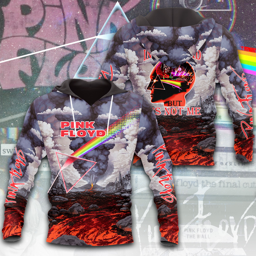 Pink Floyd Red Hoodie
