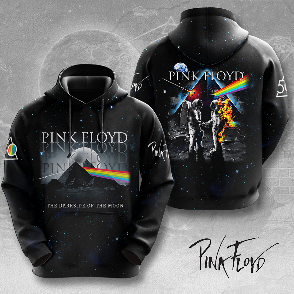 Pink Floyd Vingate Black Hoodie