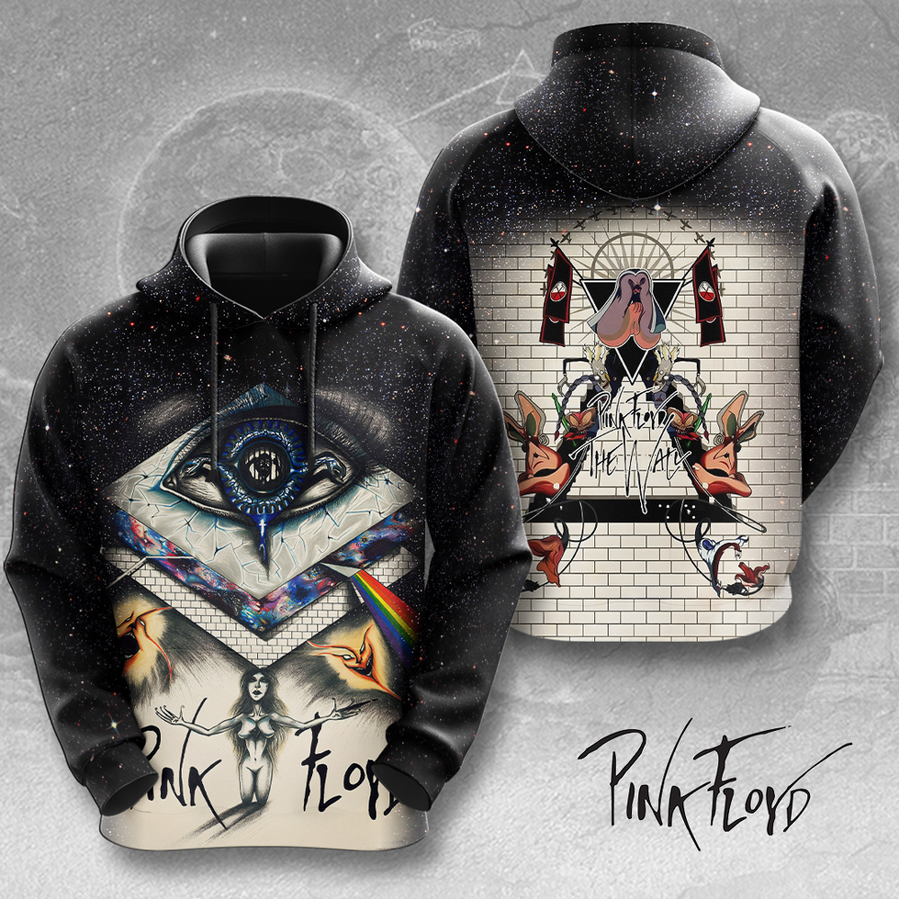 Pink Floyd Concept Album Hoodie Black
