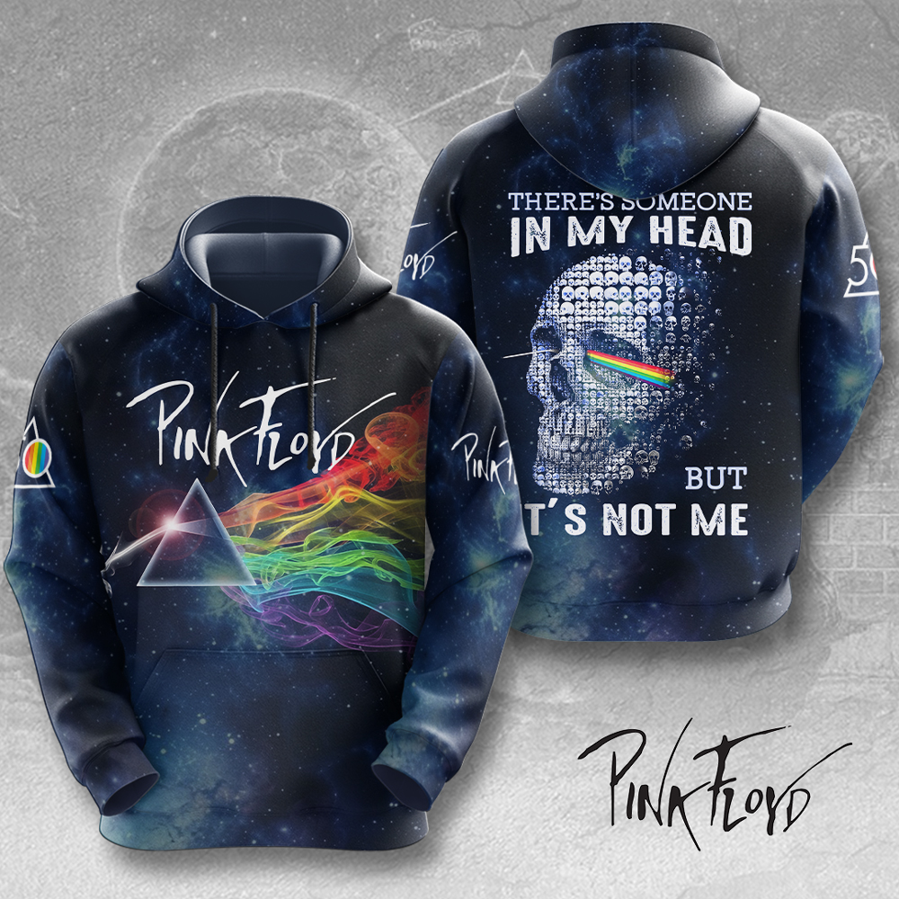 Pink Floyd In My Head Hoodie Navy