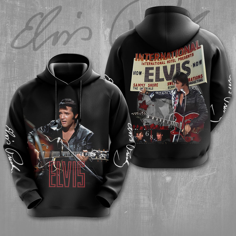 Elvis Presley Live Hoodie