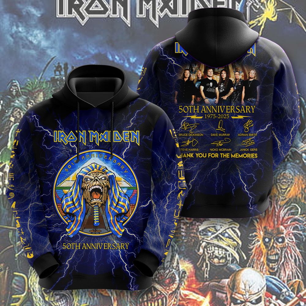 Iron Maiden Vocals Hoodie