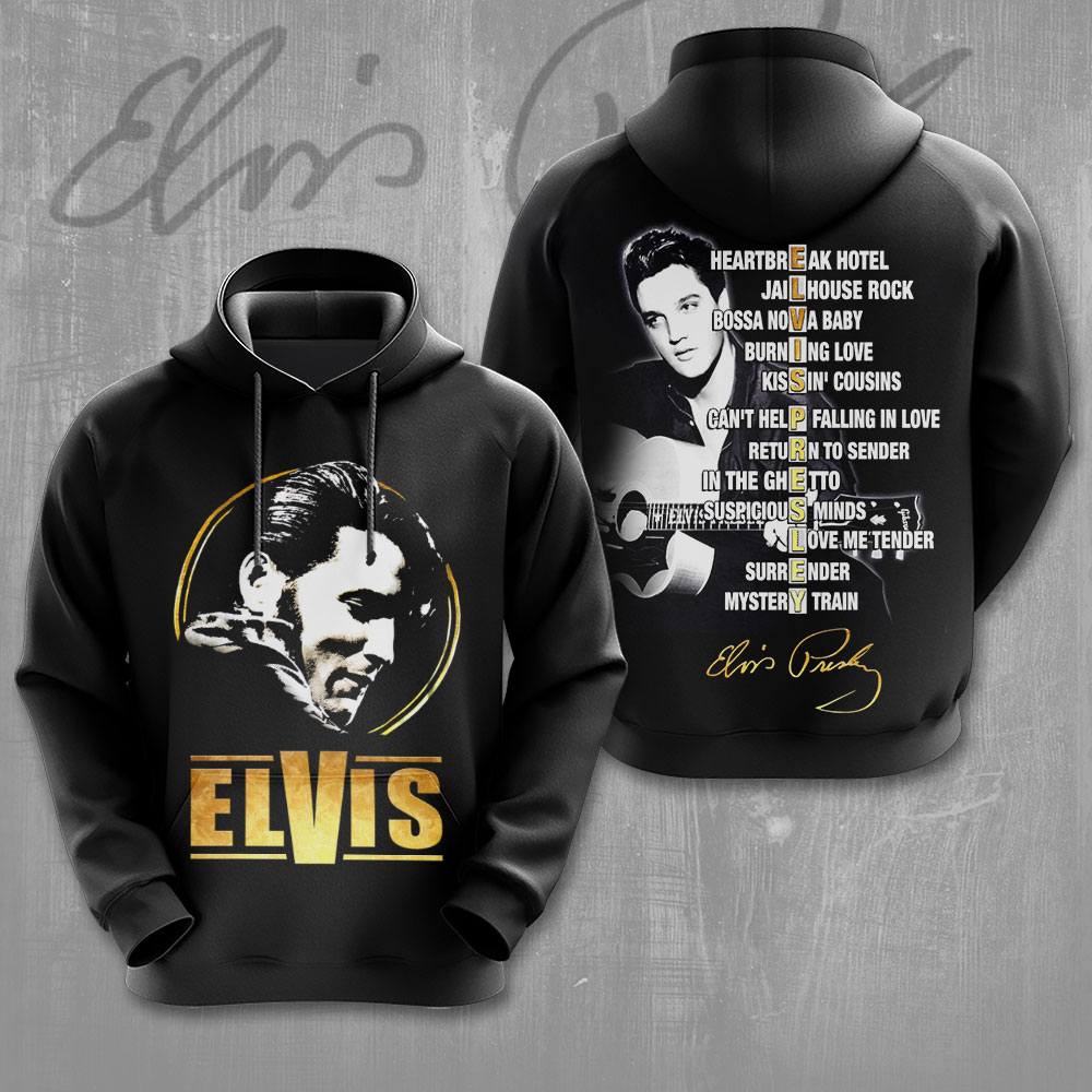 Elvis Presley Ablum Hoodie