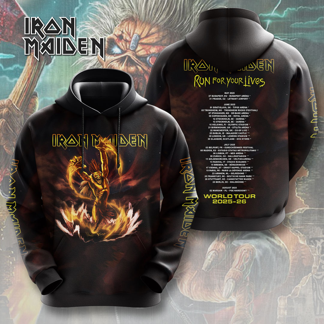 Iron Maiden Drummer Hoodie