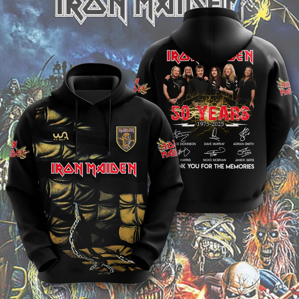 Iron Maiden Classic Logo Hoodie