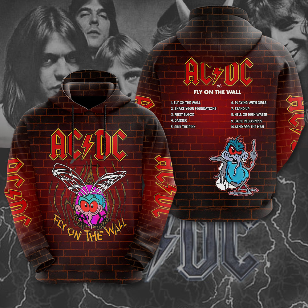 Ac/Dc 3D Hoodie- Maitm 7718