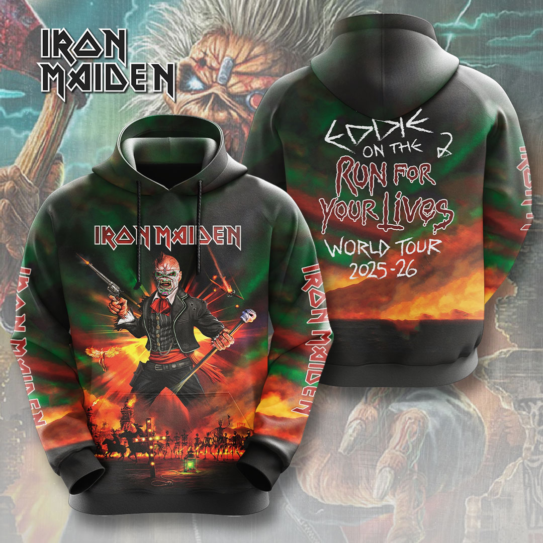 Iron Maiden Band Members Hoodie
