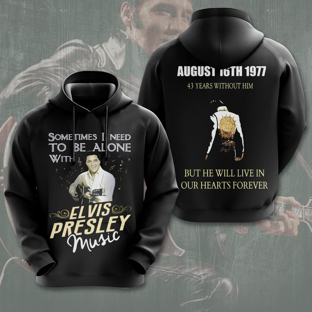 Elvis Presley August 16Th 1977 Hoodie