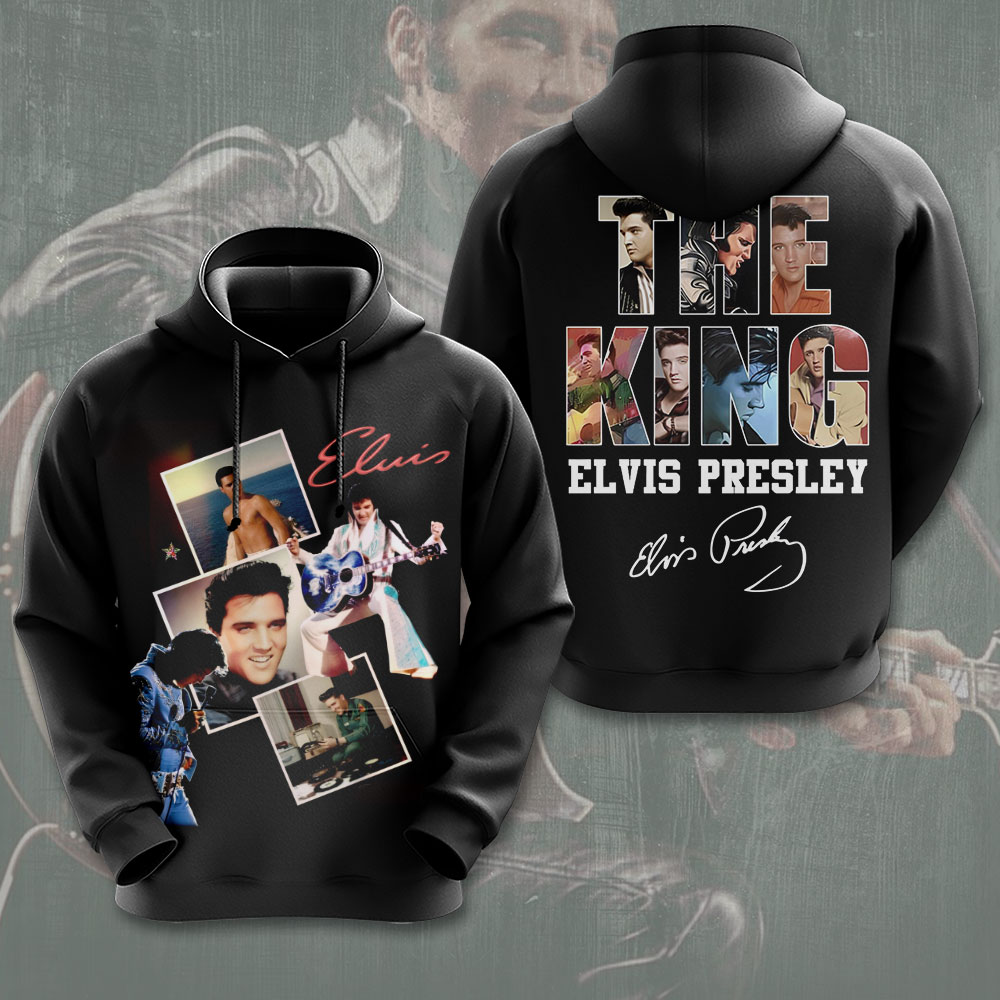 Elvis Presley The King Hoodie