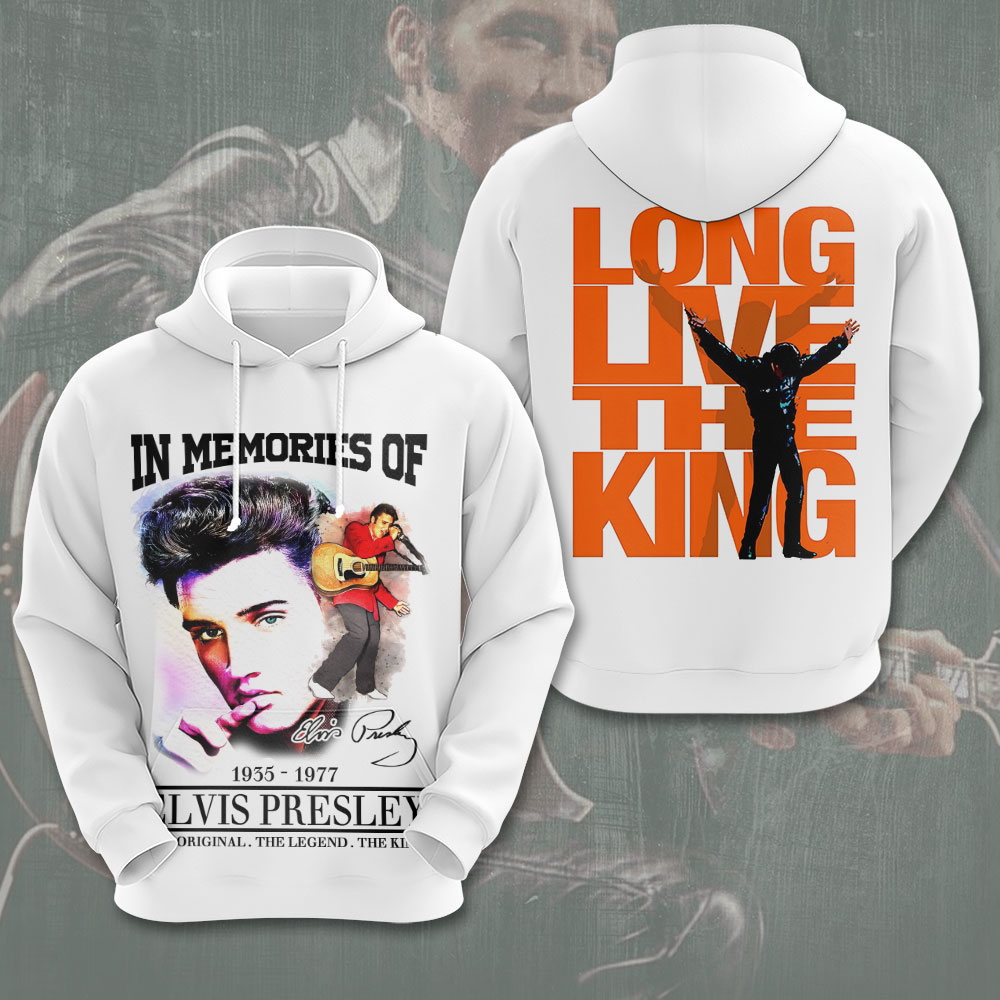 Elvis Presley Long Live The King Hoodie