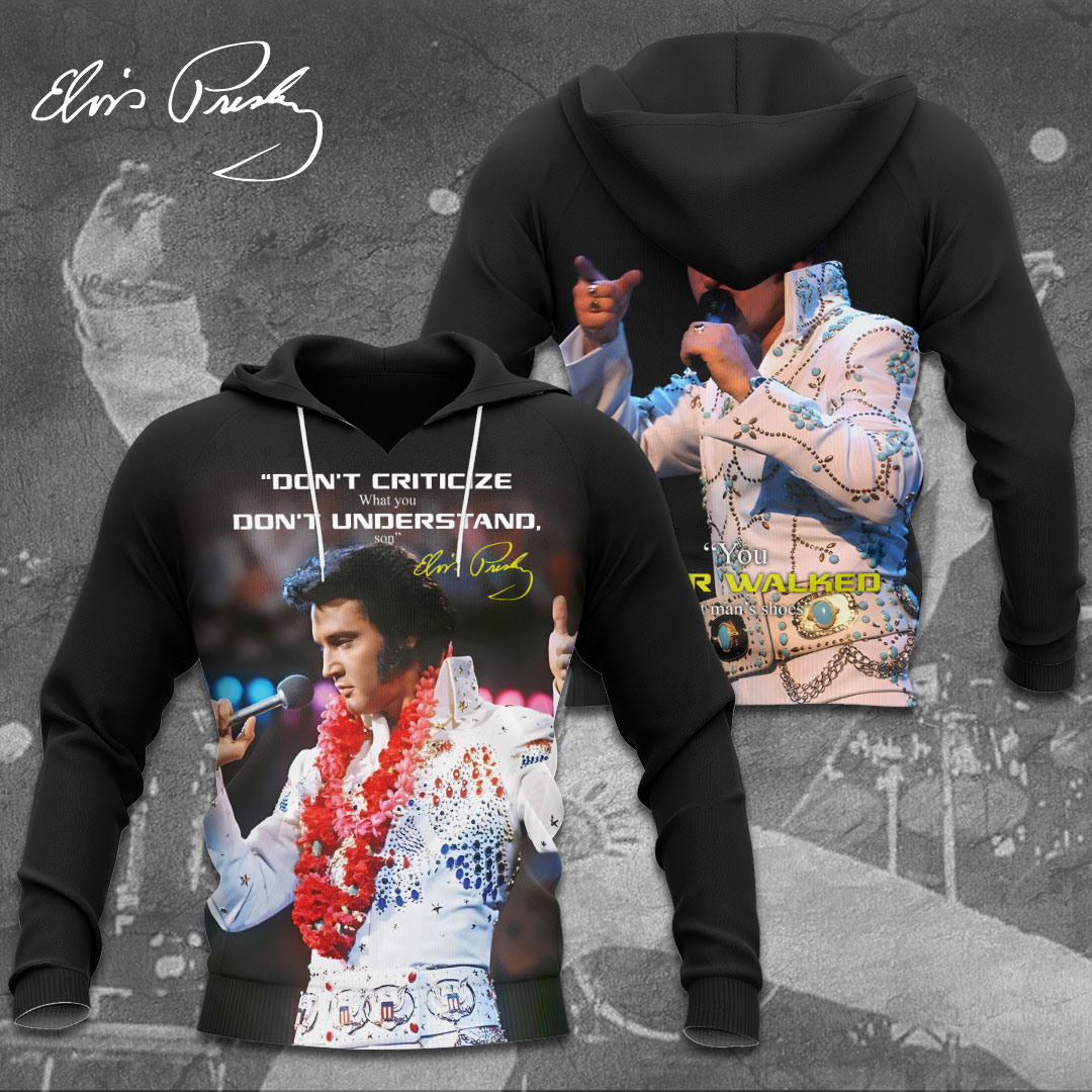 Elvis Presley Never Hoodie
