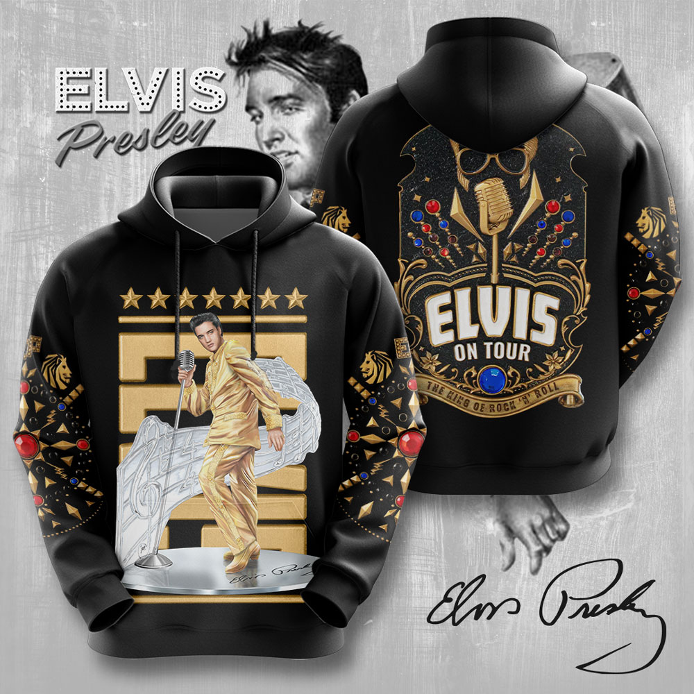 Elvis Presley Gospel Singing Hoodie