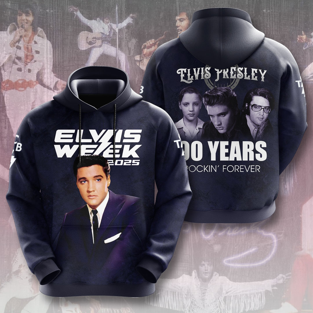 Elvis Presley Bill Black Hoodie