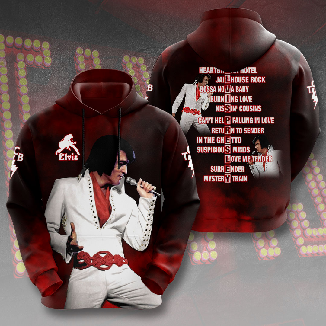 Elvis Presley Rca Records Hoodie