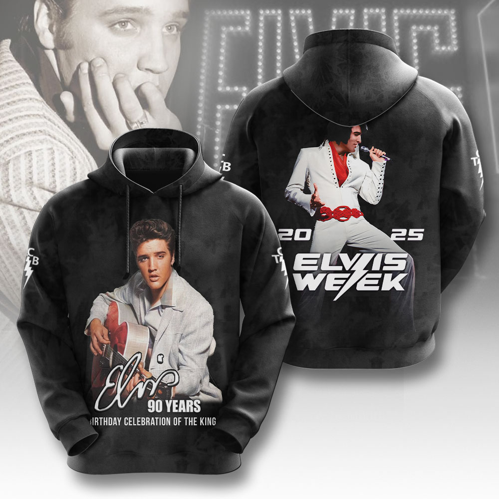 Elvis Presley Rock 'N' Roll Hall Of Fame Hoodie