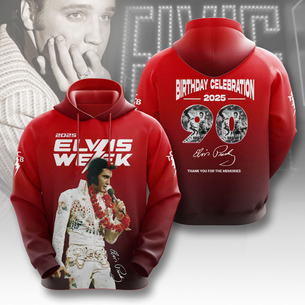 Elvis Presley 1954 Appearance Hoodie