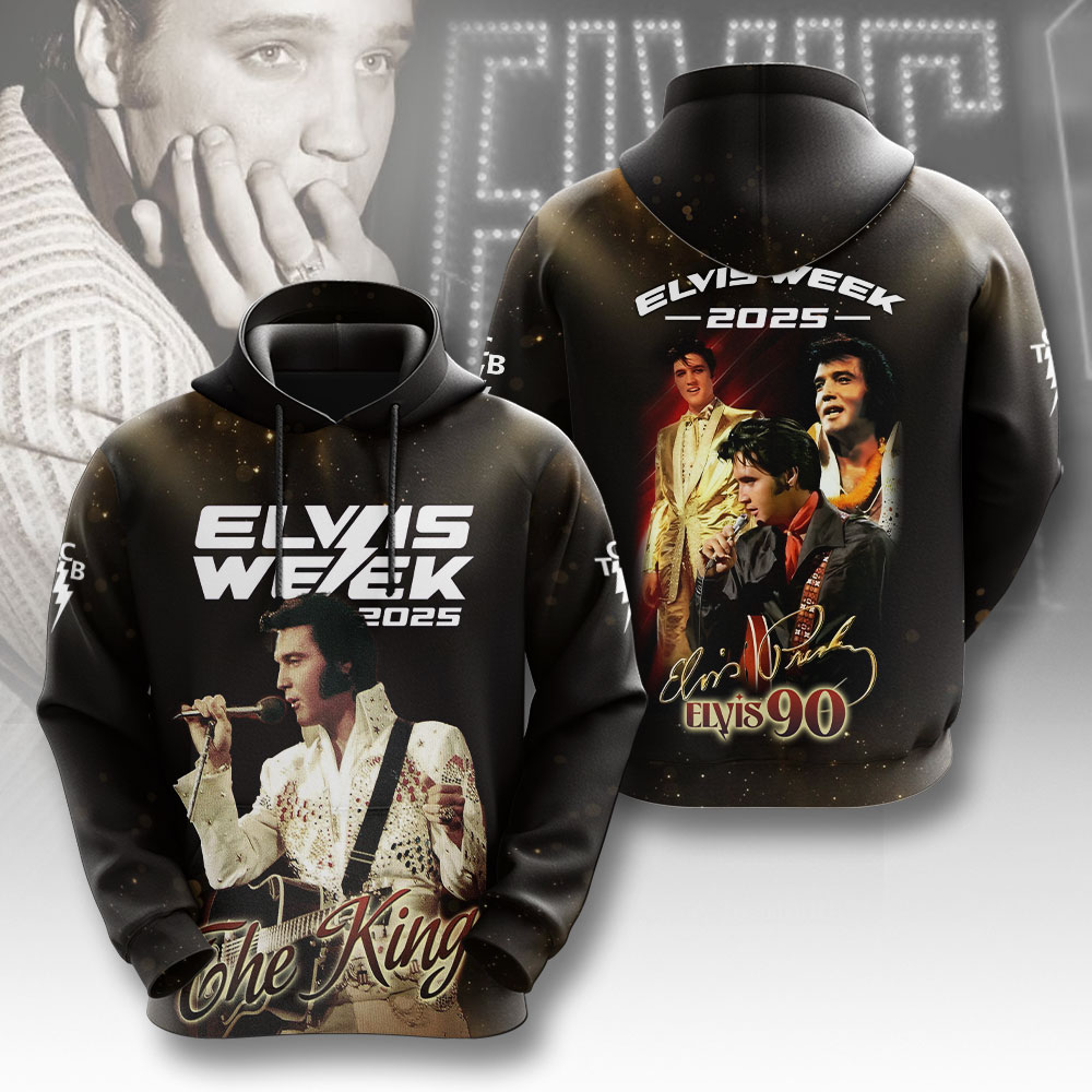 Elvis Presley Memphis Mafia Hoodie