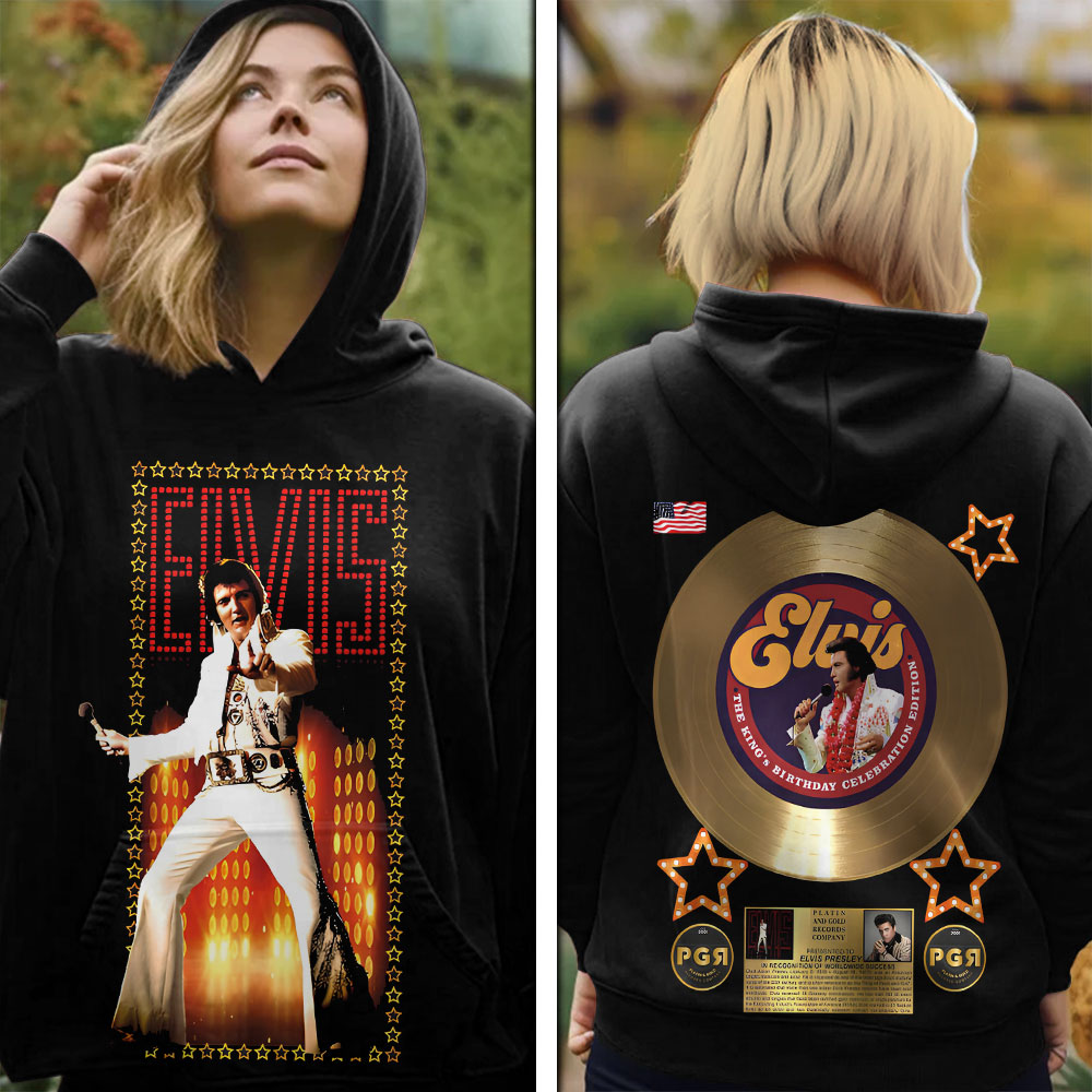 Elvis Presley Presley Parade Hoodie