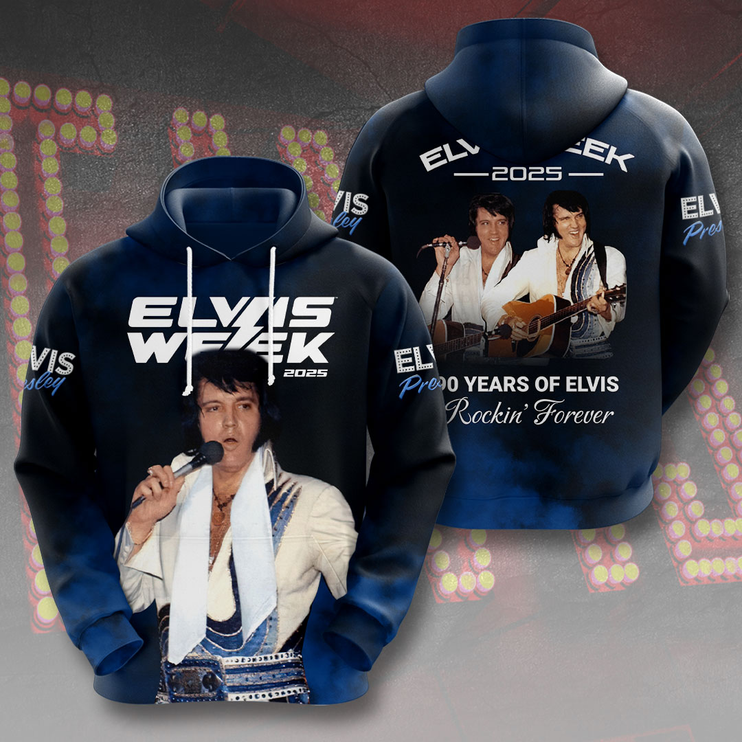 Elvis Presley Blue Moon Hoodie