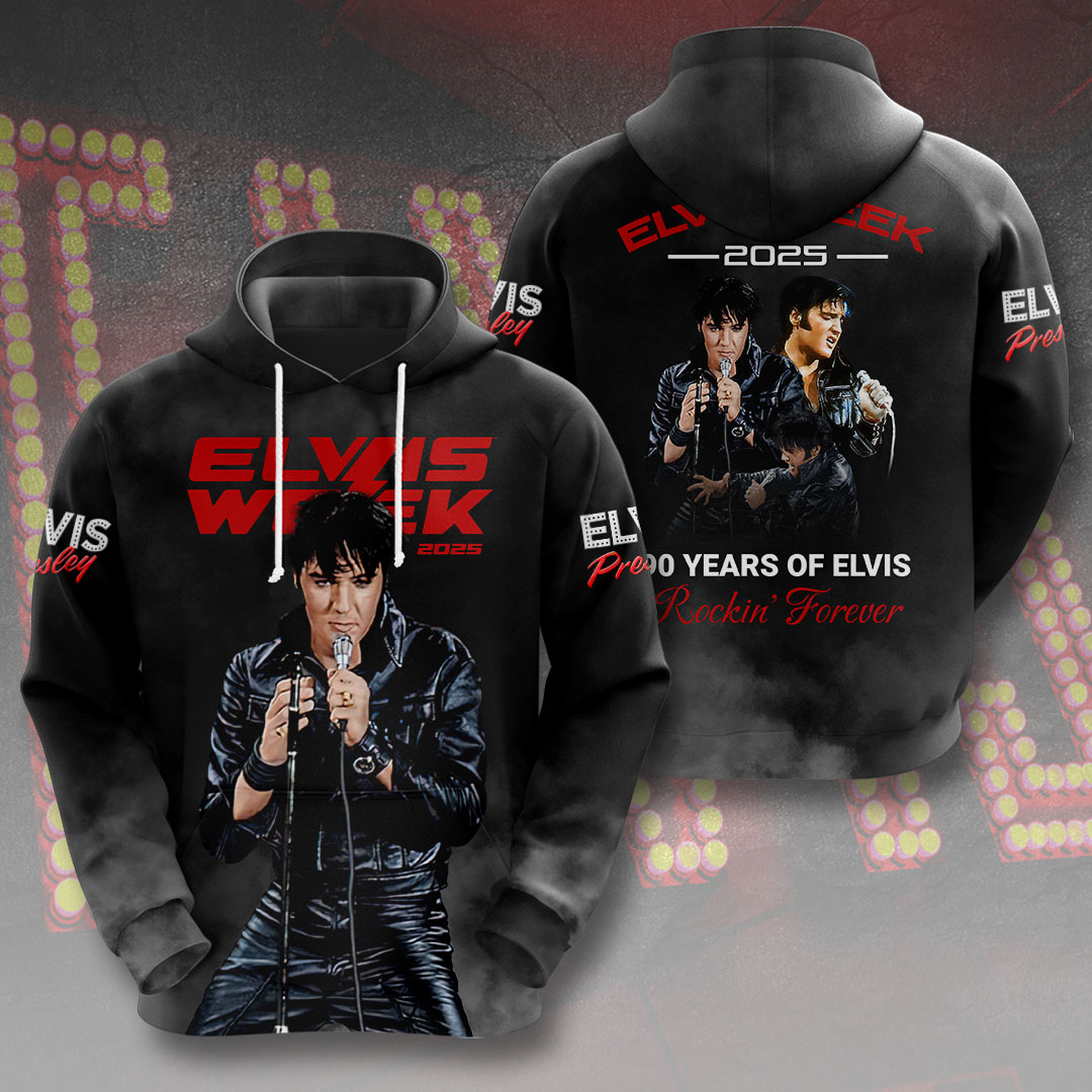 Elvis Presley Album Hoodie