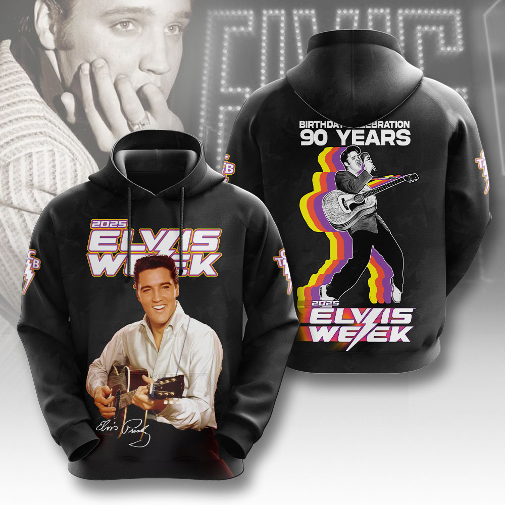 Elvis Presley Blues-Influenced Hoodie