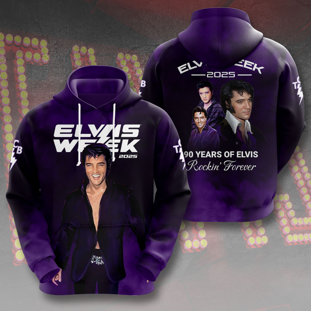 Elvis Presley Narration Hoodie