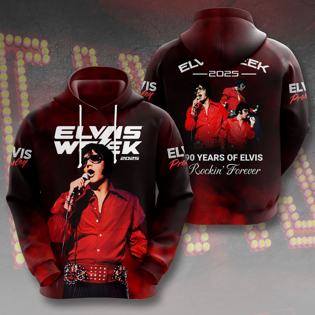 Elvis Presley Live Performances Hoodie