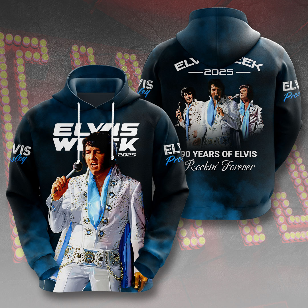 Elvis Presley Hip Movements Hoodie