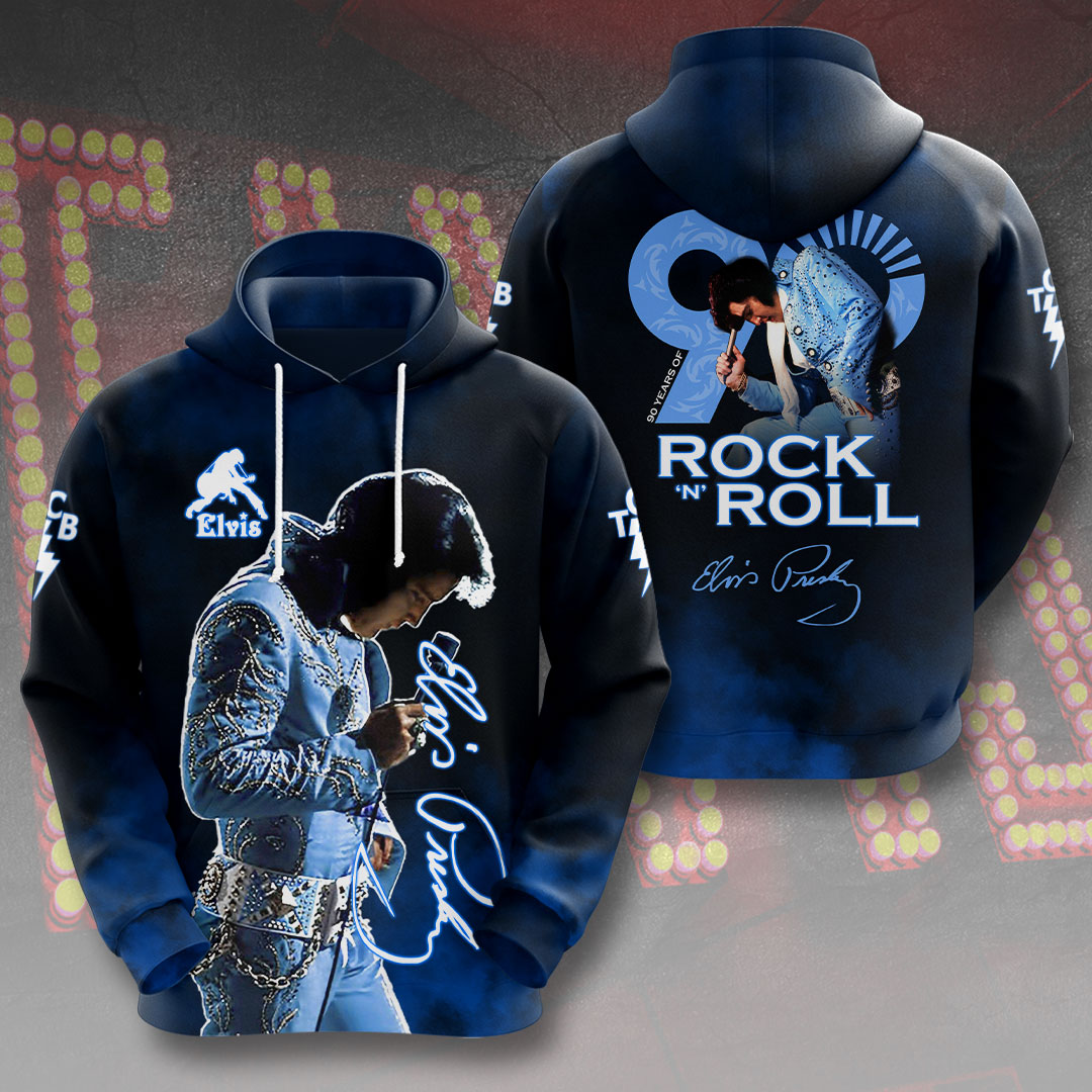 Elvis Presley Campy 1960S Films Hoodie