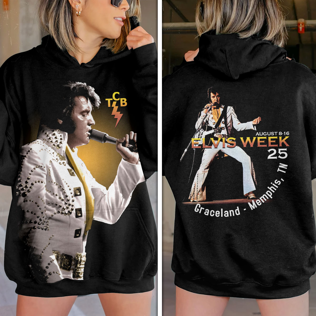 Elvis Presley 1955 Sun Sessions Hoodie