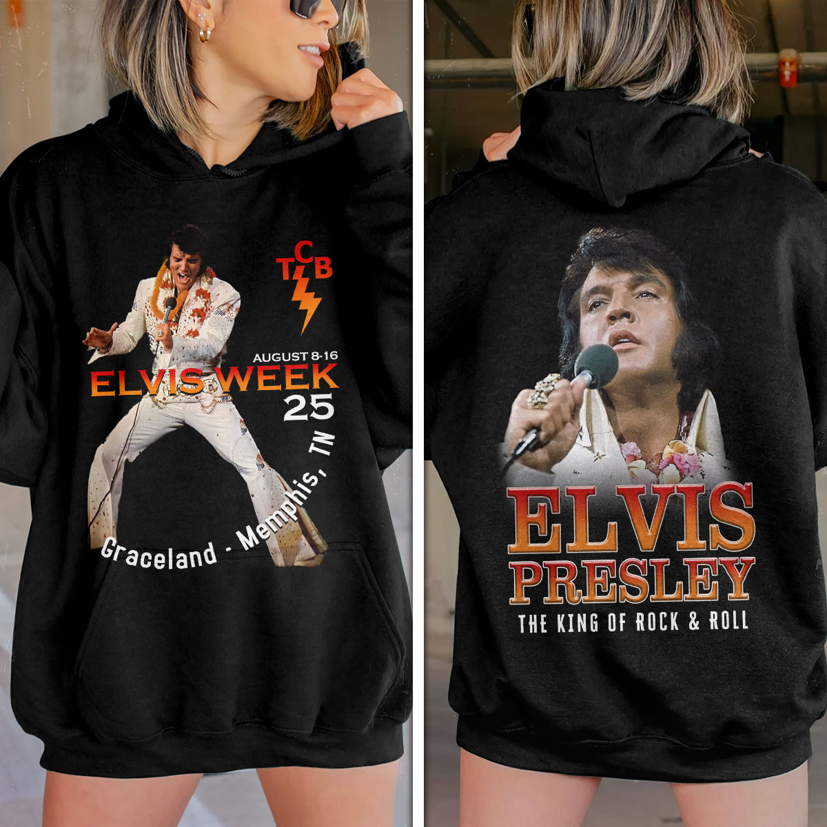 Elvis Presley 1968 Comeback Special Hoodie
