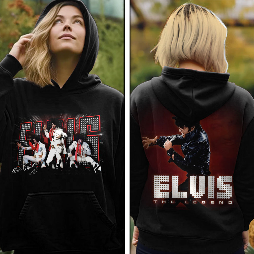 Elvis Presley Music Gospel Hoodie