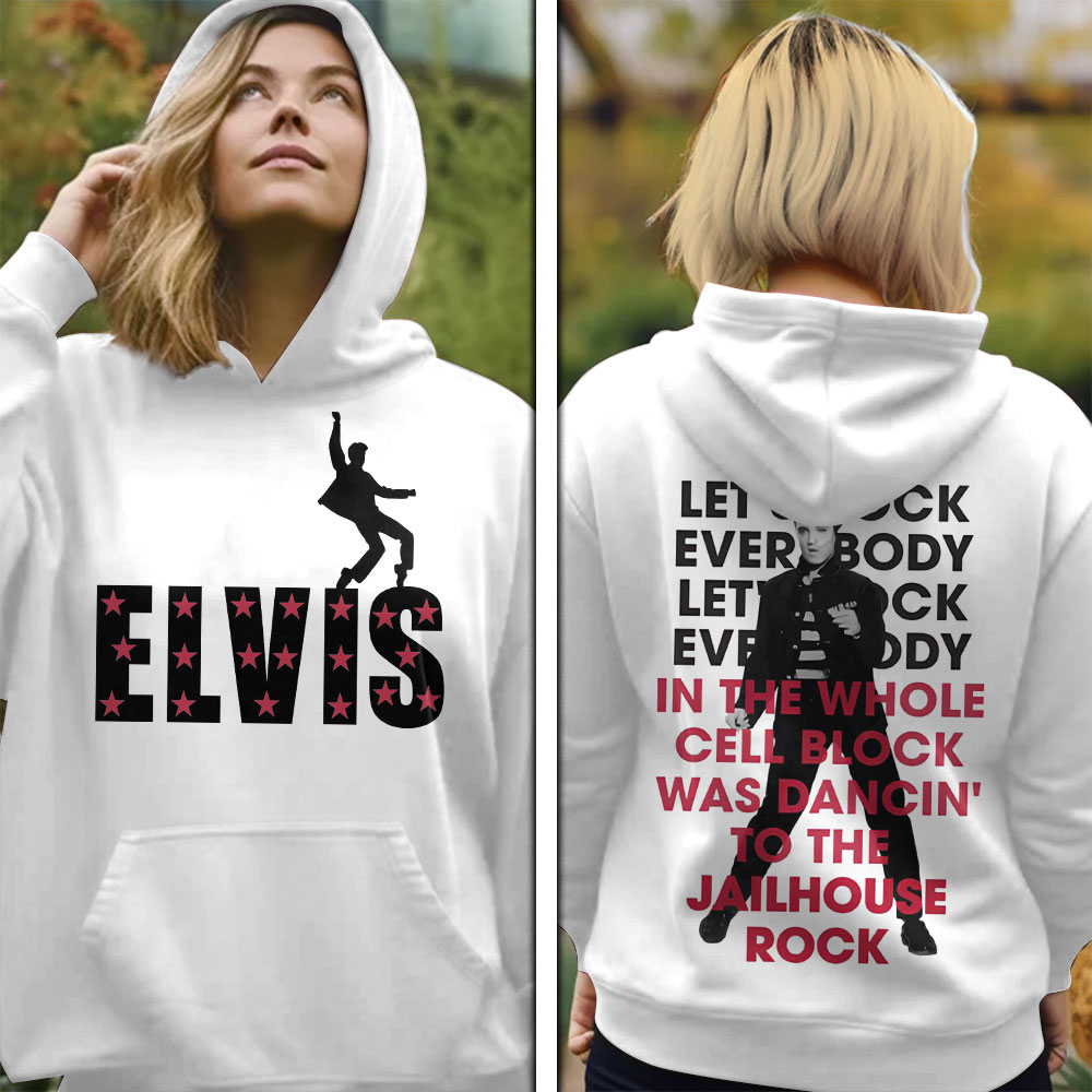 Elvis Presley Music Viva Las Vegas Hoodie