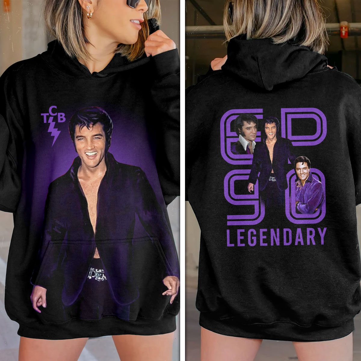 Elvis Presley Music Heartbreak Hotel Hoodie